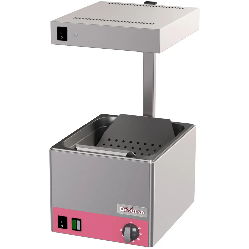 Diverso by Diamond Diverso WR-BSF-T Saltning tub for french fries -Top-