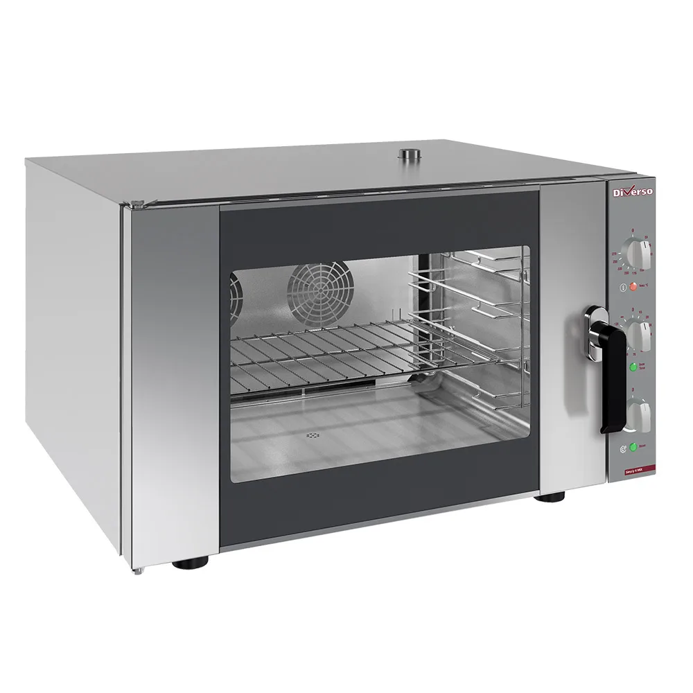Diverso by Diamond Diverso WR-FCV4-MC Electric oven steam-convection, 4x GN 1/1 or 600x400 mm