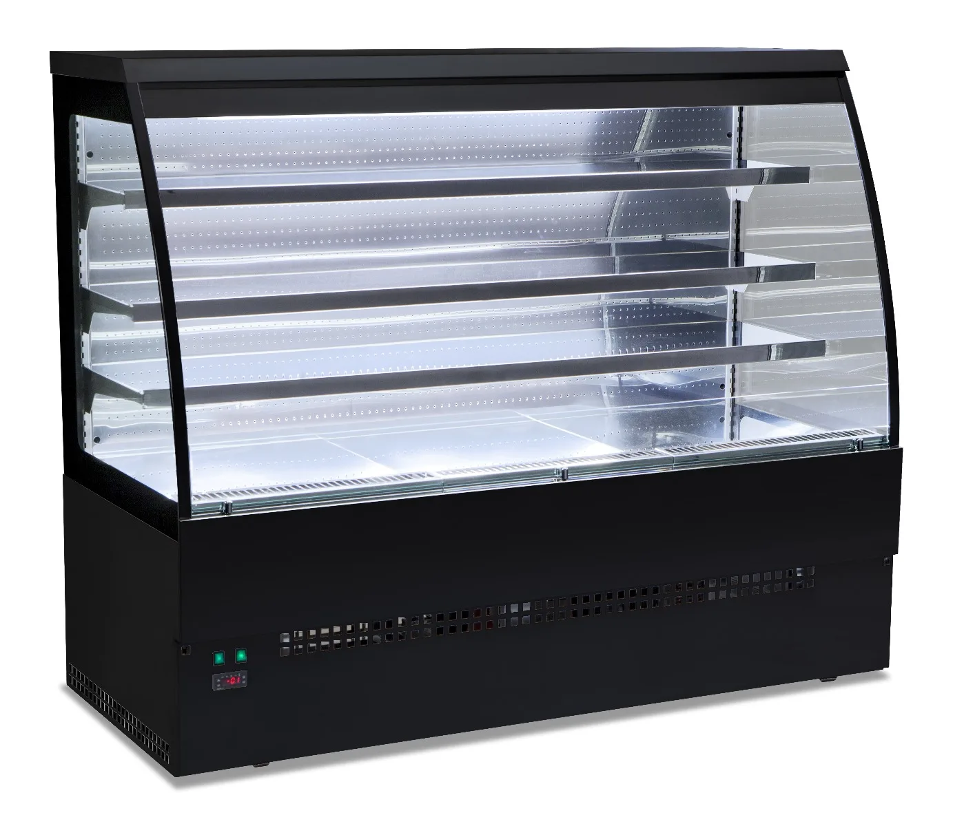Sterling Pro EVO-SELF-90-BLACK Black Self Service Patisserie Counter, 900mm