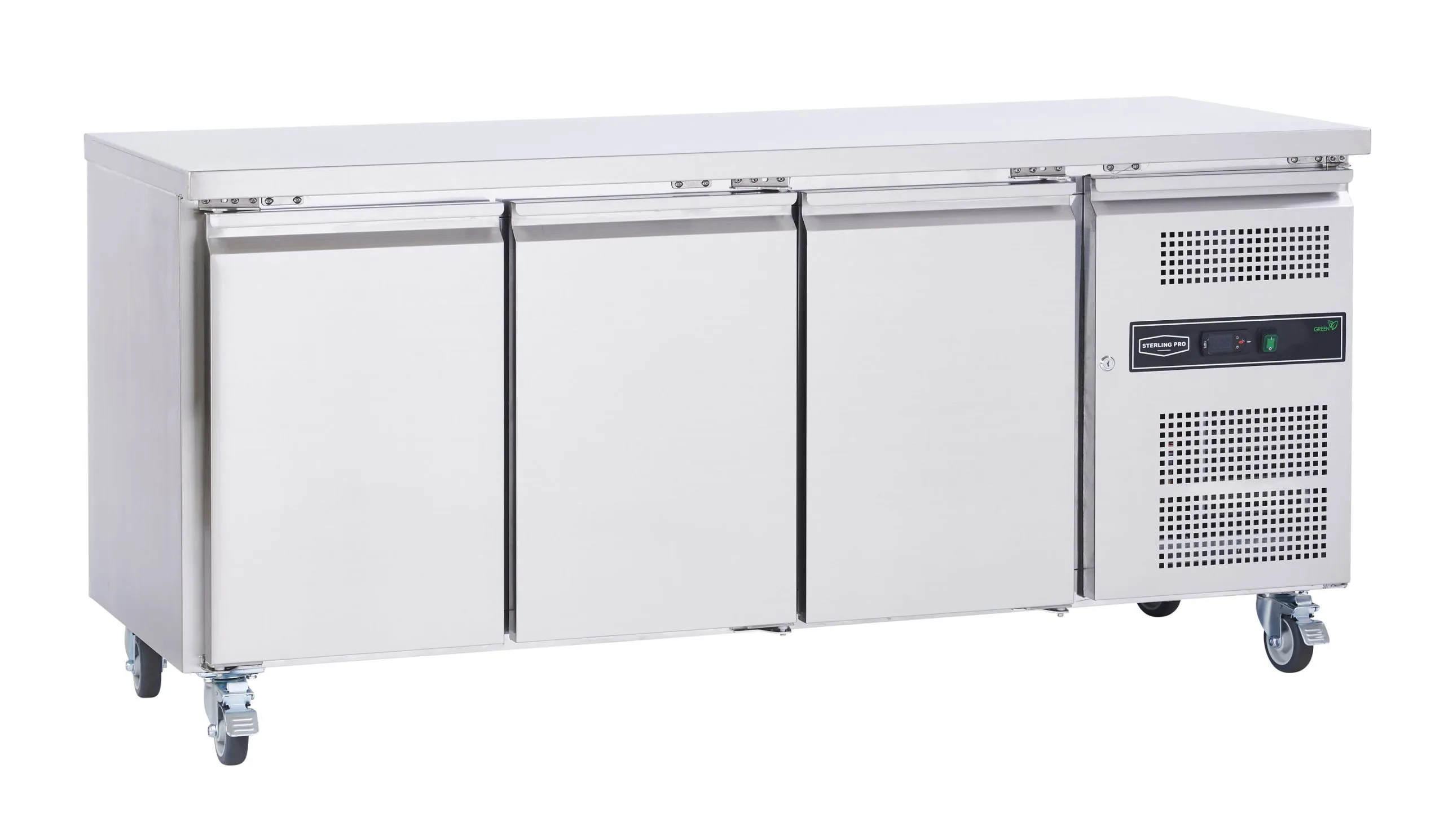 Sterling Pro Cobus SPCR300P 3 Door Refrigerated Counter, 417 Litres