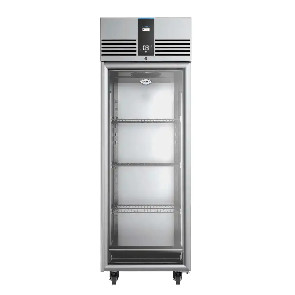 Foster EP700G/41-438 EcoPro G3 Single Glass Door Refrigerated Upright Cabinet, 600 Litres