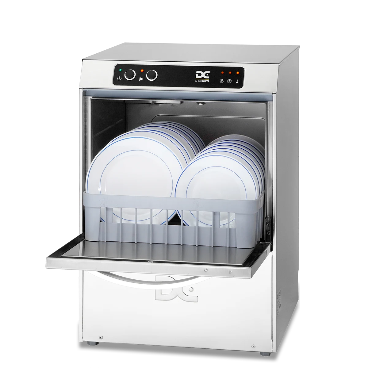 DC Products DC SD40 Standard Range 400mm Basket Frontloading Commercial Dishwasher, 11 Plates