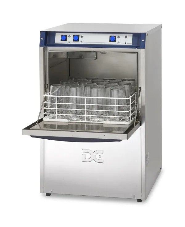 DC Products DC PG40 Premium Range 400mm Basket Frontloading Commercial Glasswasher, 16 Pint Capacity