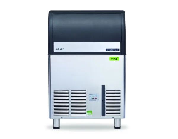 Scotsman AC 127 Eco-X Self Contained Gourmet Ice Maker, 75kg/24hrs Output / 39kg Storage