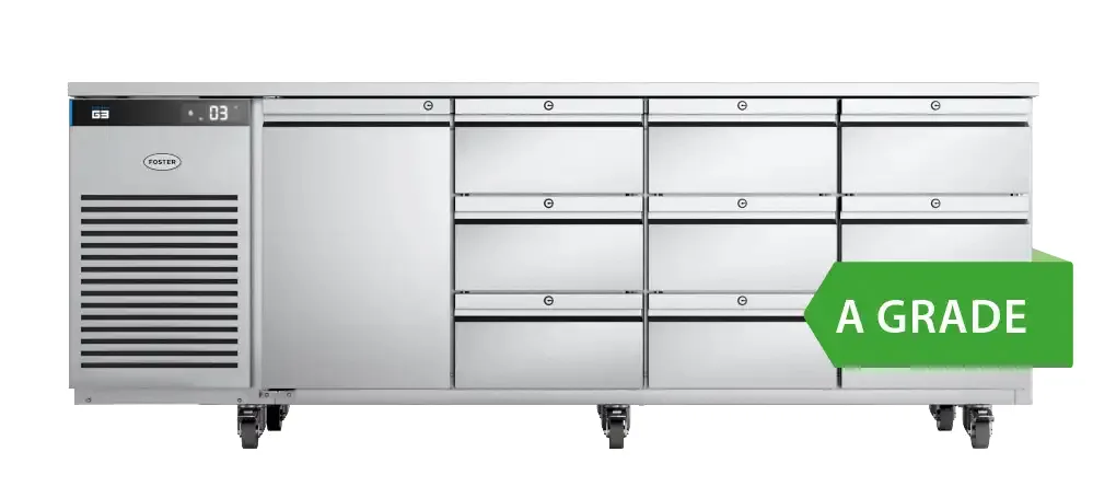 Foster EcoPro G3 1 Door & 9 Drawer Refrigerated Counter – 585 Litres