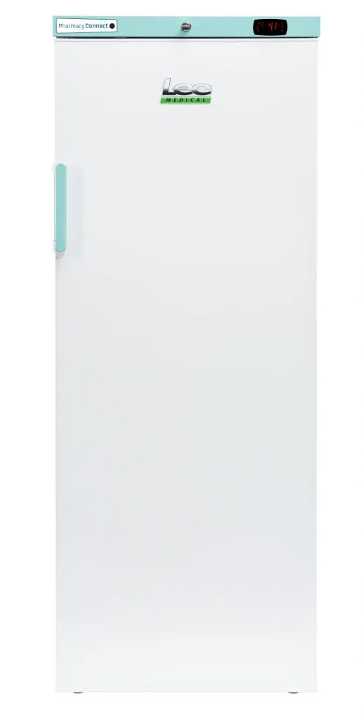 LEC Medical Laboratory & Medical Refrigeration LEC Medical PCSR310CT Solid Single Door Pharmacy Connect Upright Refrigerator, 310 Litres