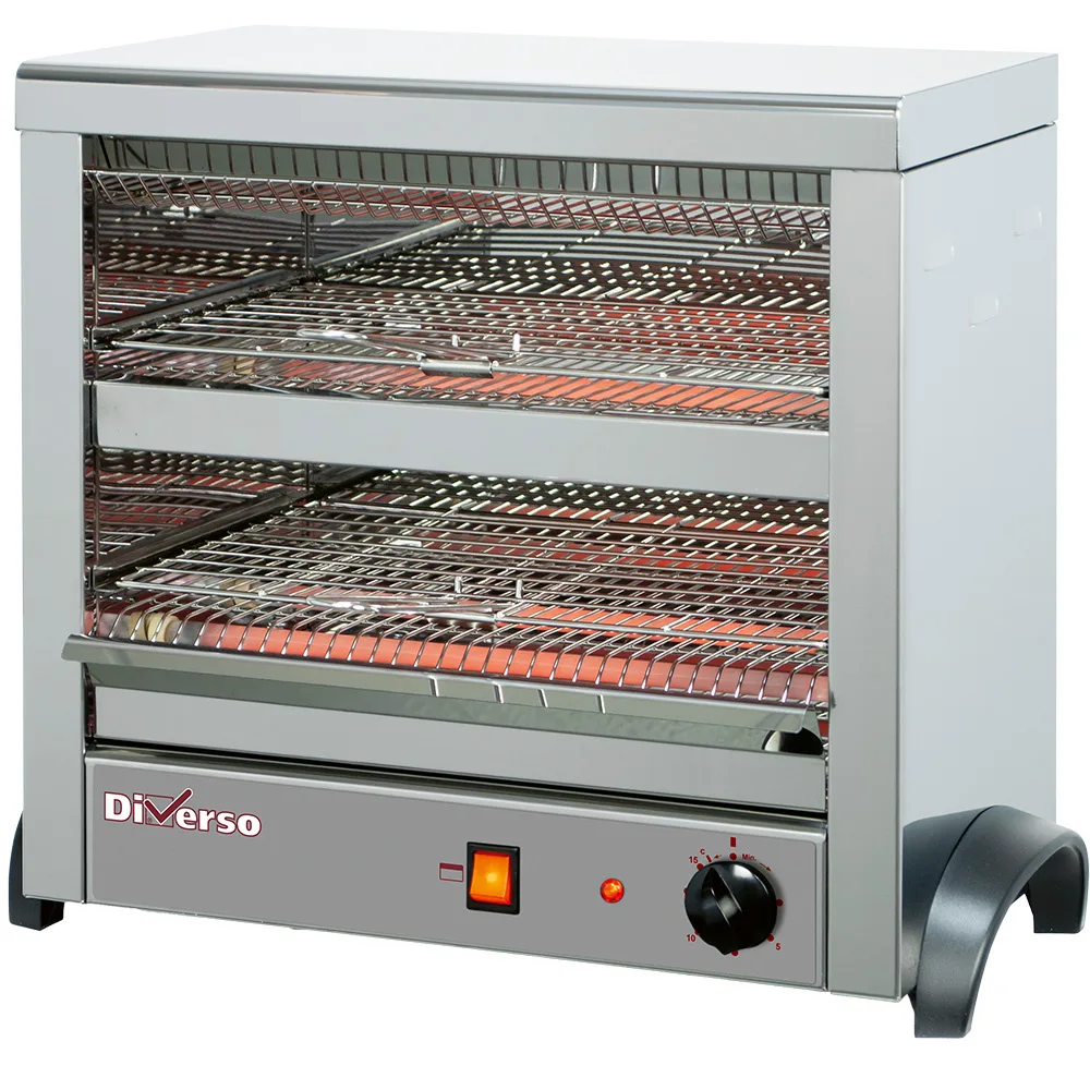 Diverso by Diamond Diverso WR-M6TS-P6 Toaster 6 tongs quartz