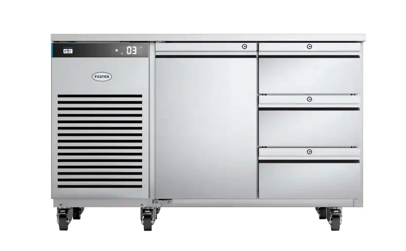 Foster EcoPro G3 1 Door & 3 Drawer Refrigerated Counter – 280 Litres