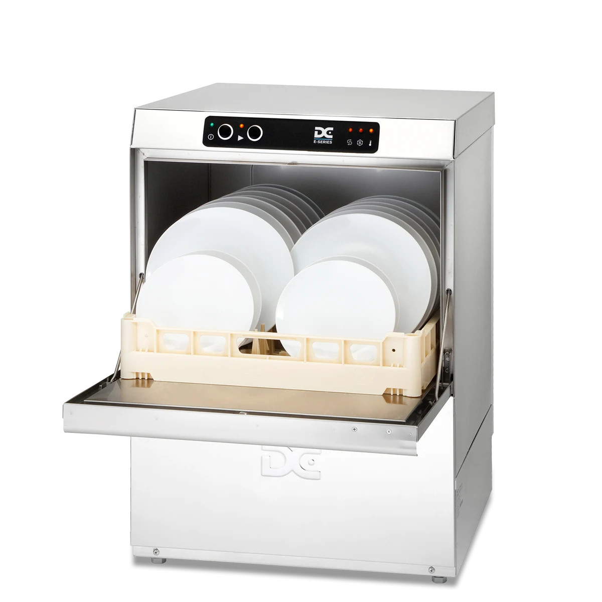 DC Products DC ED50 Economy Range 500mm Basket Frontloading Commercial Dishwasher, 18 Plates