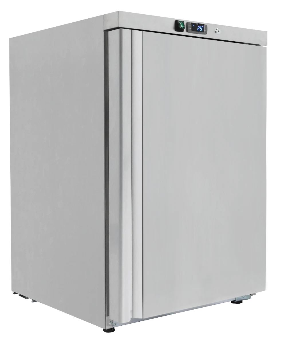 Sterling Pro Cobus SPR200S Single Door Stainless Steel Undercounter Refrigerator, 140 Litres