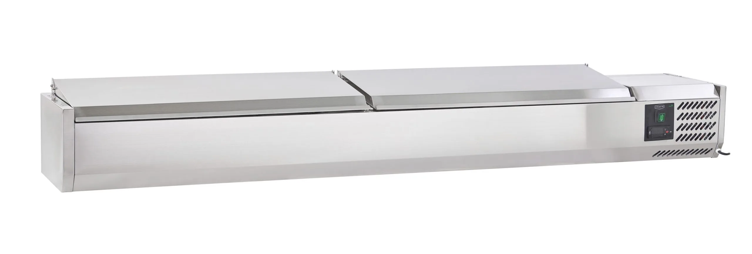 Sterling Pro Cobus SPT2000-330-SS Topping Well with Stainless Steel Lid, 10 x GN1/4
