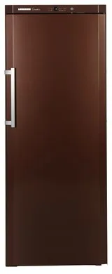 Liebherr WKt 6451 GrandCru Solid Single Door Brown Upright Wine Cabinet, 312 x 750ml Bottles