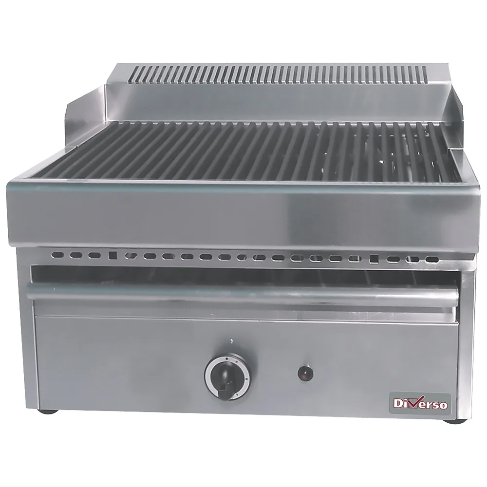 Diverso by Diamond Diverso WR-GV64-41 Gas steam-grill with cooking grid in cast iron -Top-