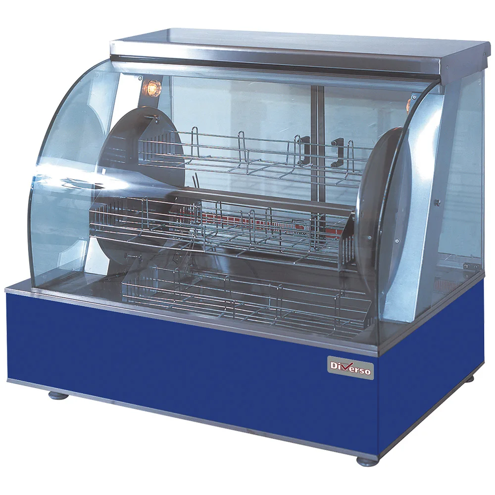 Diverso by Diamond Diverso WR-ROTI-SK Electric rotating roaster, 4 baskets, 16-20 chickens