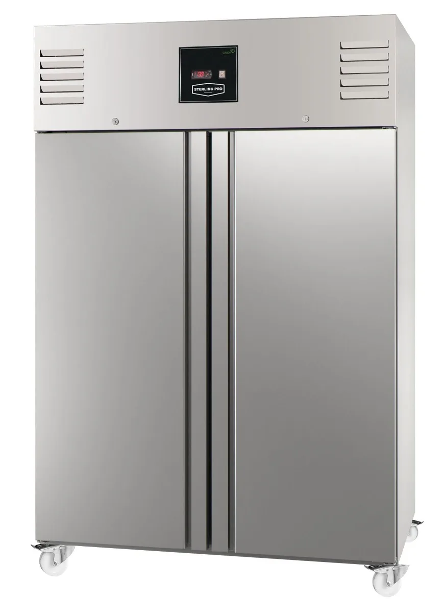 Sterling Pro Green SNI142 Double Door Gastronorm Freezer Cabinet, 1400 Litres