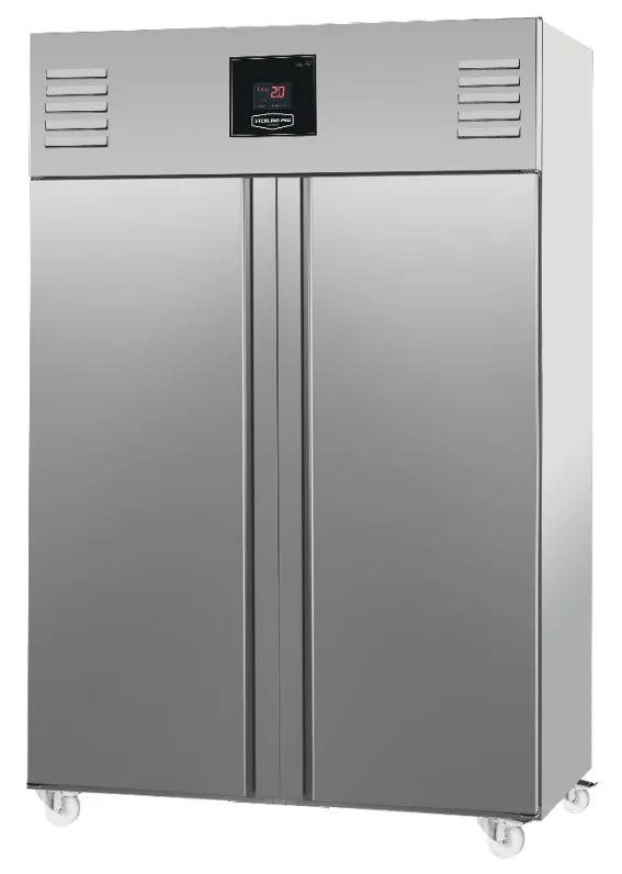 Sterling Pro Vantage XNI142 Double Door Storage Cabinet Freezer, 1400 Litres