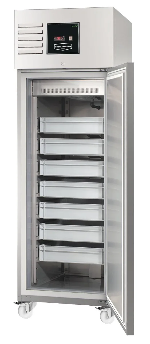 Sterling Pro Green SPIF700R Single Door Right Hinged Fish Storage Cabinet, 574 Litres