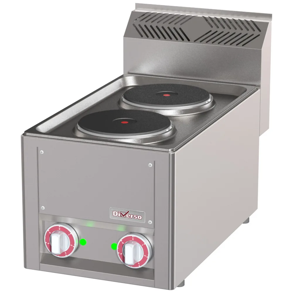 Diverso by Diamond Diverso WR-E2PT-02 Electric Cooking Plate