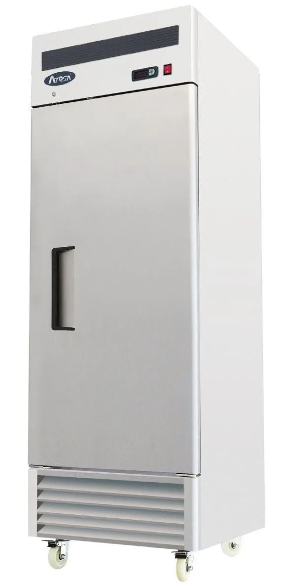 Atosa MBF8185GR Single Door Bottom Mounted Gastronorm Upright Fridge, 610 Litres
