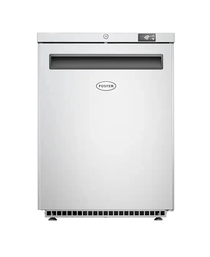 Foster LR150/13-104 Single Door Undercounter Cabinet Freezer, 150 Litres