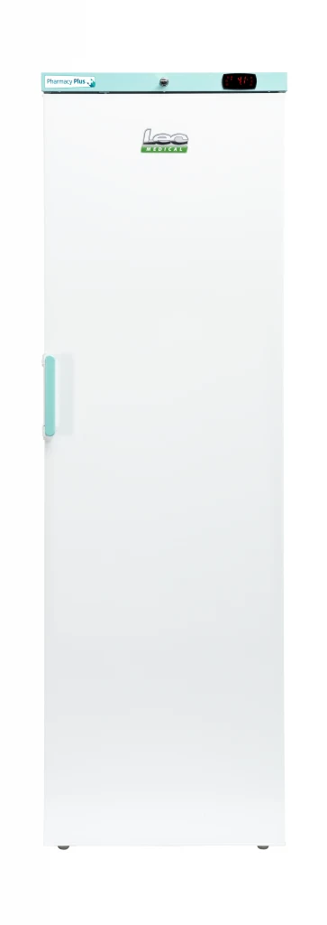 LEC Medical Laboratory & Medical Refrigeration LEC Medical PPSR400BT Solid Single Door Pharmacy Plus Bluetooth Enabled Upright Refrigerator, 400 Litres