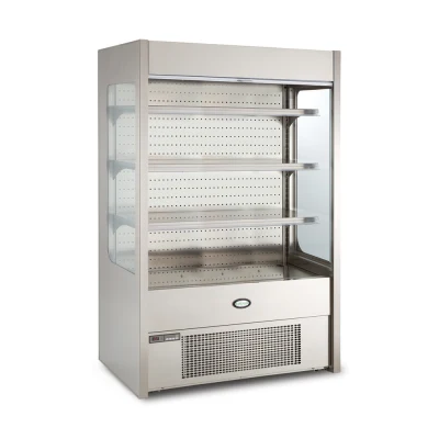 Foster FMSLIM1200NG/18-153 Slimline Multideck with Nightblind and Glass End Panels, 1200mm