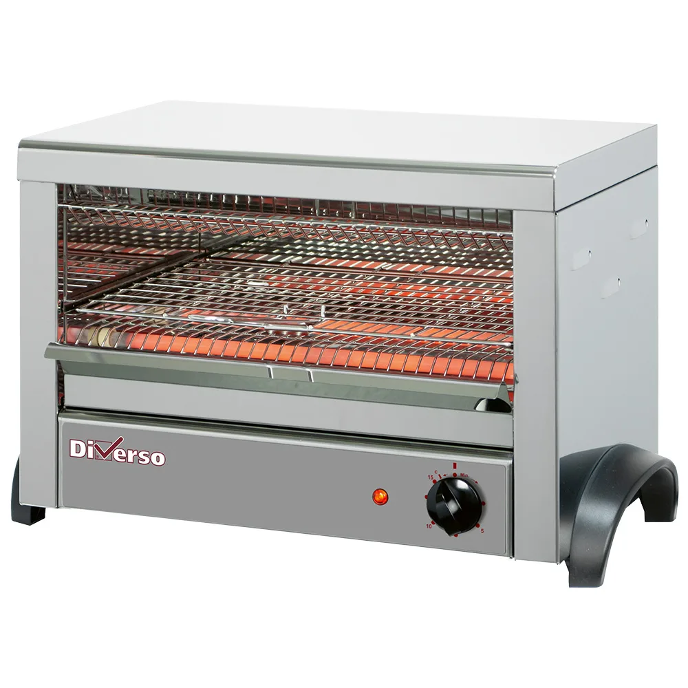 Diverso by Diamond Diverso WR-M3TS-P3 Toaster 3 tongs quartz