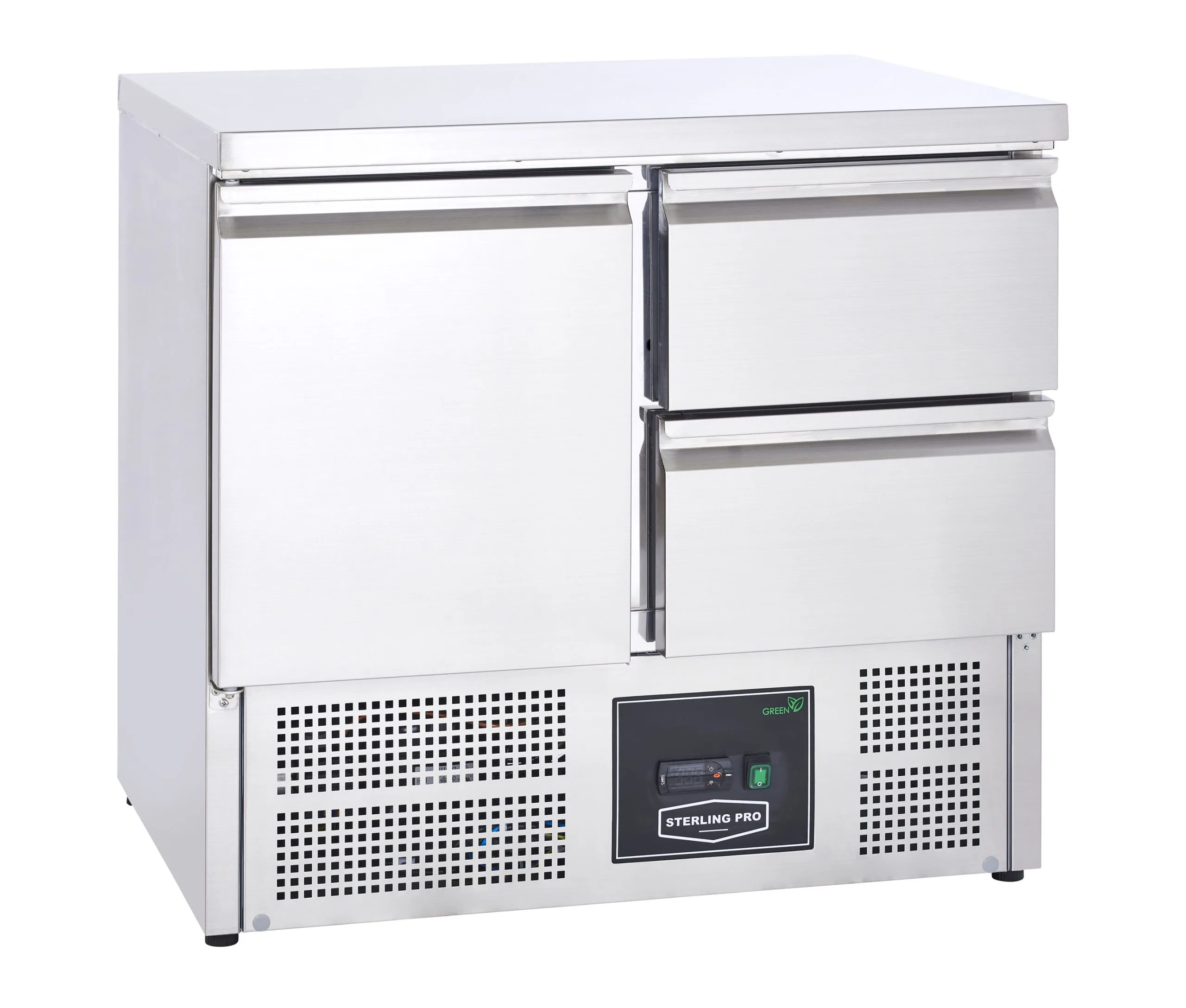 Sterling Pro Cobus SPU201-2D Undermounted Fridge Counter 2 Drawers 1 Door, 230 Litres