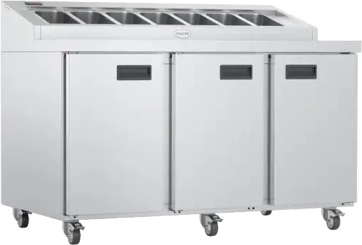 Foster FPS1/3HR-101/15-113 3 Door Gastronorm Storage Refrigerated Preparation Counter, 420 Litres