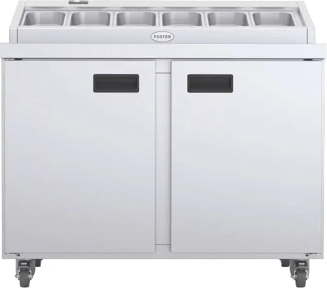 Foster FPS2HR/15-151 2 Door Refrigerated Preparation Counter, 270 Litres