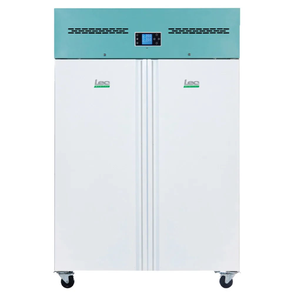 LEC Medical Laboratory & Medical Refrigeration LEC Medical PSR1200 Upright Solid Door Standard Range, 1200 Litres