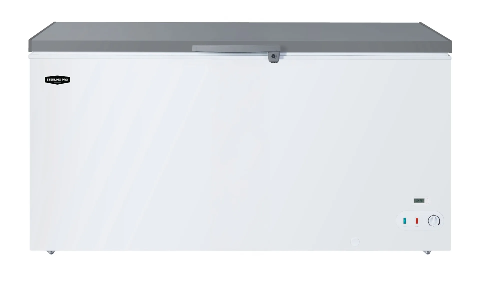 Sterling Pro Cobus SP550CFSS Stainless Steel Lid Chest Freezer, 550 Litres