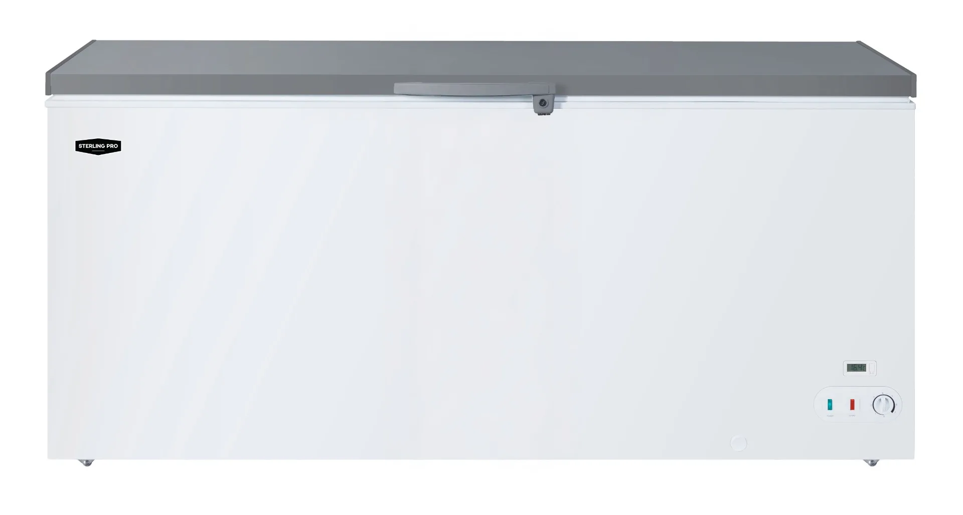 Sterling Pro Cobus SP650CFSS Stainless Steel Lid Chest Freezer, 650 Litres