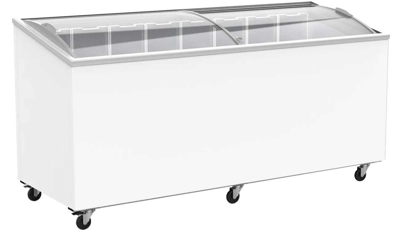 Sterling Pro Green SPC563GC Glass Sliding Lid Chest Freezer, 563 Litres