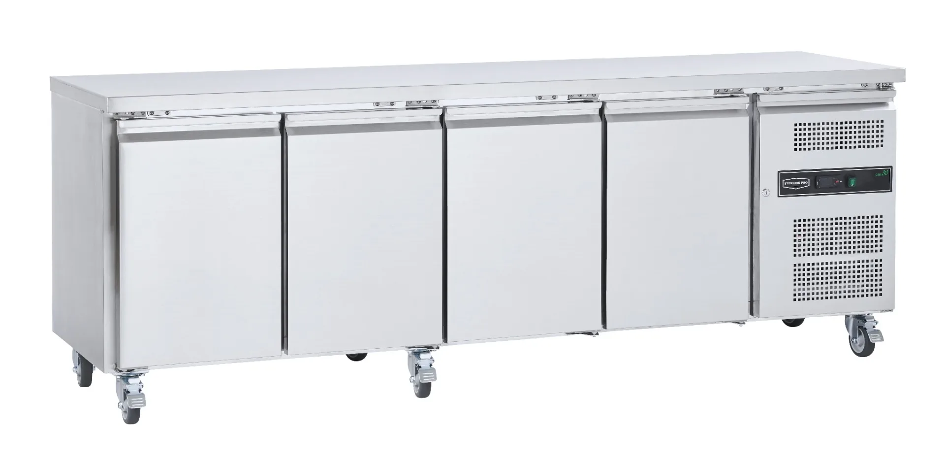 Sterling Pro Cobus SPCF400N 4 Door Freezer Counter, 553 Litres