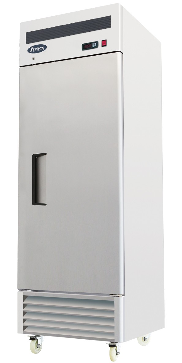 Atosa MBF8181GR Single Door Bottom Mounted Gastronorm Upright Freezer, 610 Litres