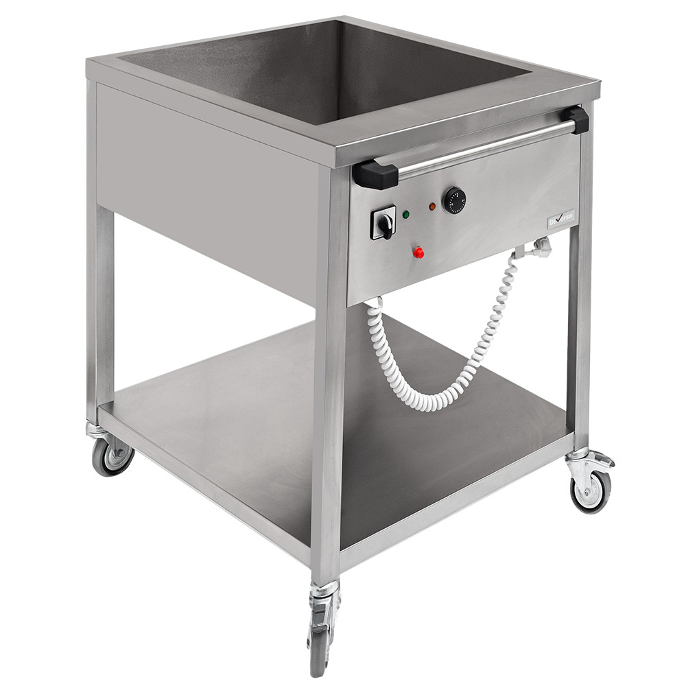 Diverso WR-BM20-20 mobile bain marie with GN 1/1 capacity